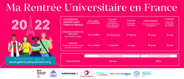 CALENDRIER DE LA CAMPAGNE 20222023  Campus France